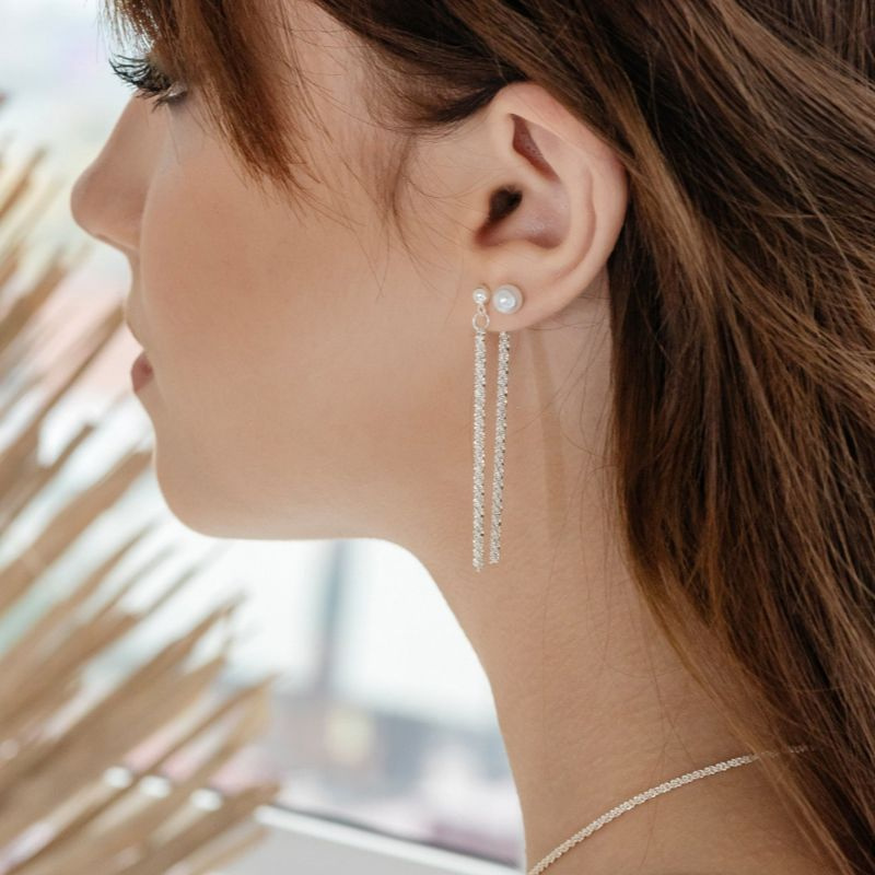 Shineberry Серьги длинные висячие бижутерия - купить с доставкой по ...