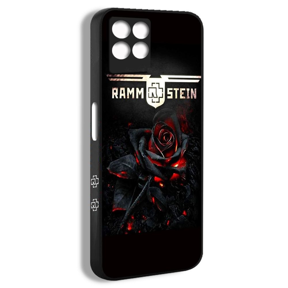 чехол для смартфона Подходит для Realme 8i Rammstein Rosenrot обложка ...