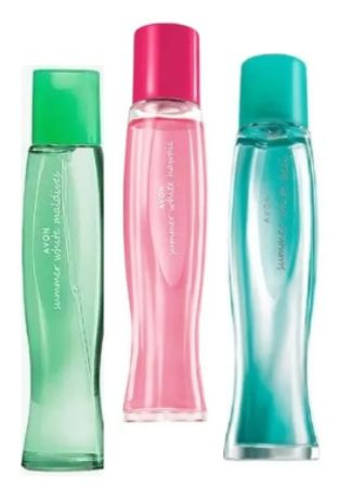 AVON Набор 3х50 Summer White Maldives+Hawaii+Bali (Мальдивы, Гавайи, Бали) Туалетная вода для женщин, #1