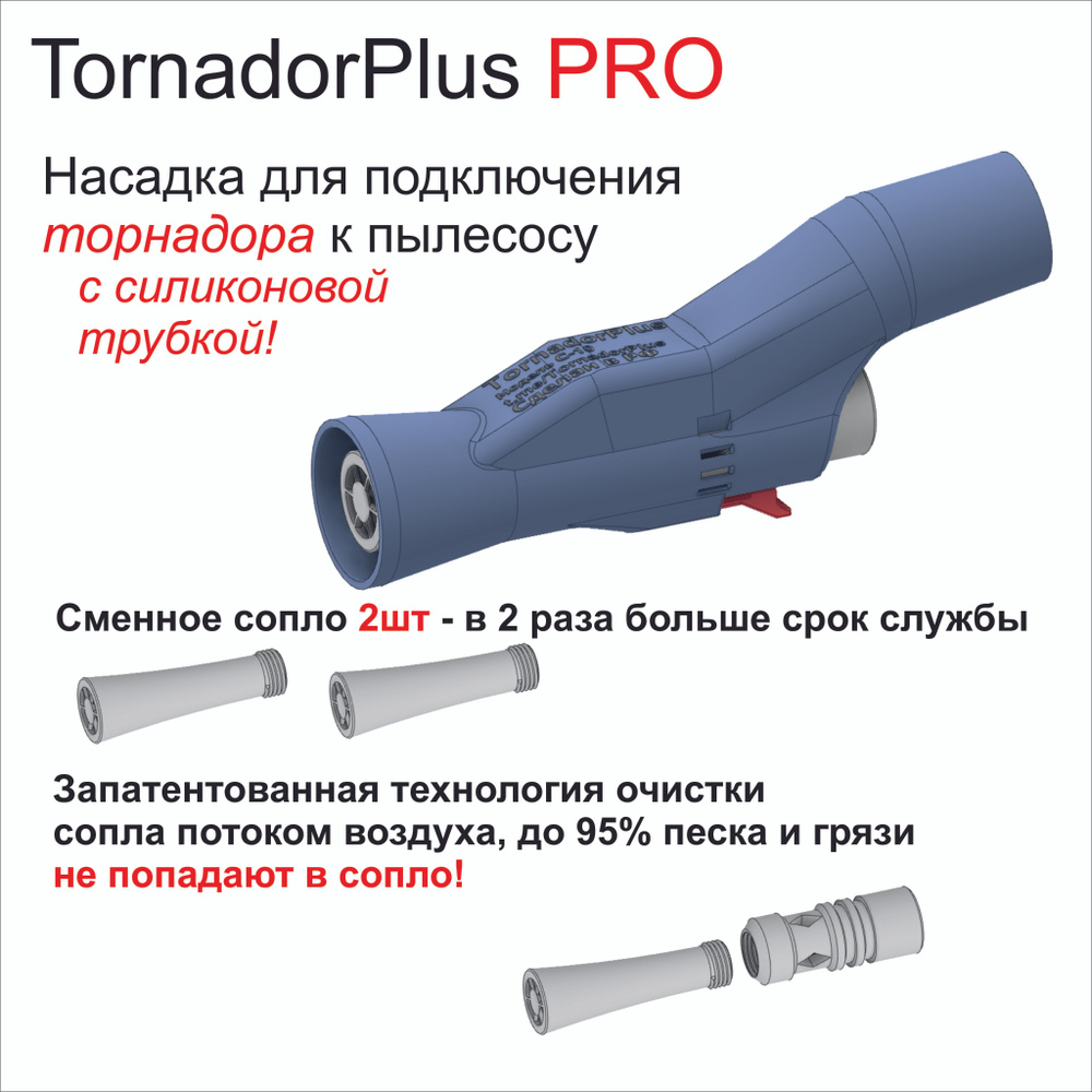 Насадка на торнадор для химчистки с силиконовым носиком с10 - купить с ...