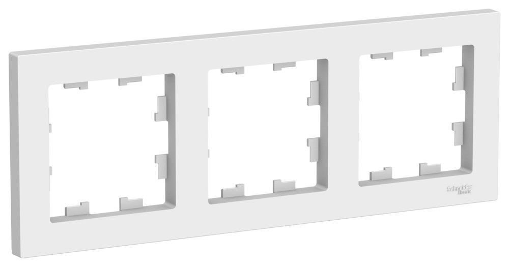 Systeme Electric AtlasDesign Лотос Рамка 3-ая, универсальная, Systeme Electric, арт.ATN001303 (5 шт.) #1