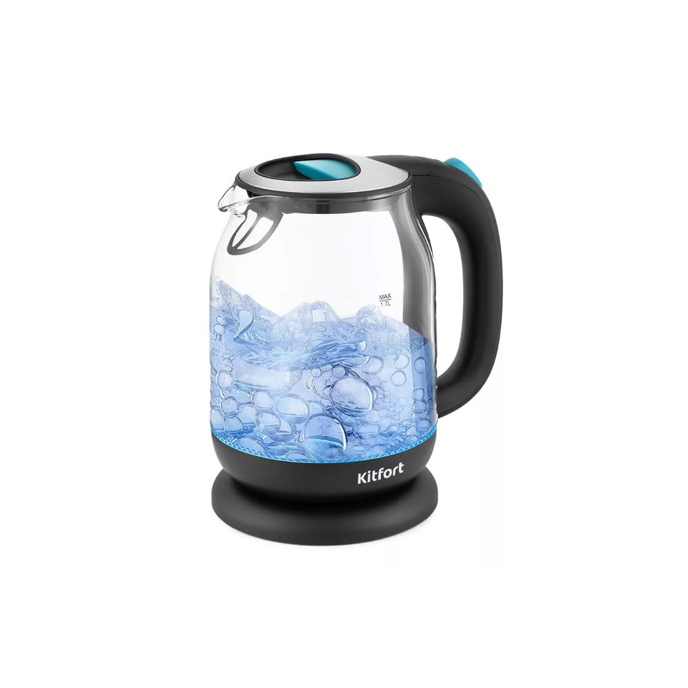 Kitfort Электрический чайник Чайник Kitfort КТ-654-1 (голубой), голубой  #1