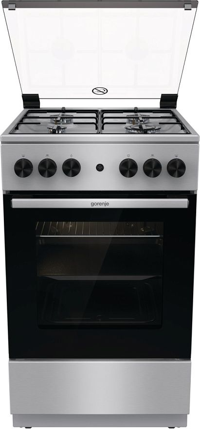 Плита газовая GORENJE GGI5A20XJ серебристая #1