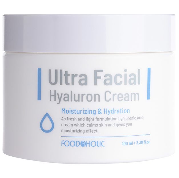 FoodaHolic Крем для лица против морщин с гиалуроновой кислотой Ultra Facial Hyaluron Cream, 100 мл  #1