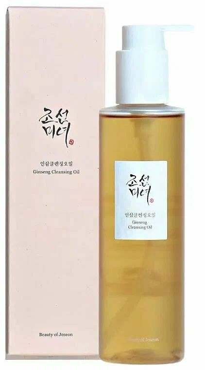 Антивозрастное гидрофильное масло с женьшенем Beauty of Joseon Ginseng Cleansing Oil 210ml  #1