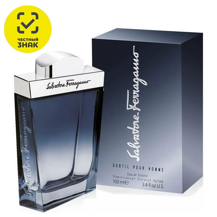 Salvatore Ferragamo Subtil Pour Homme туалетная вода мужская 100 мл #1