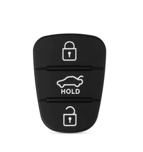 Кнопки для корпуса ключа зажигания KIA Hyundai (3 кнопки, HOLD) #1
