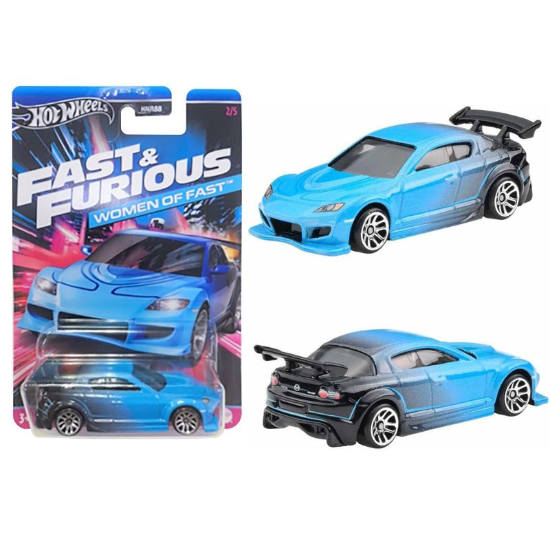 Машинка коллекционная Mattel Hot Wheels 2024 HNR88 Fast & Furious MAZDA RX-8 #1