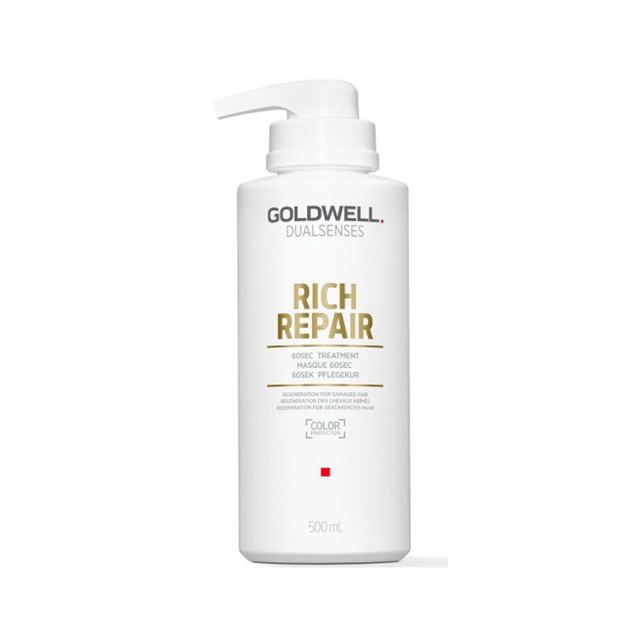 Goldwell Dualsenses Rich Repair 60Sec Treatment - Маска для восстановления волос 500 мл  #1