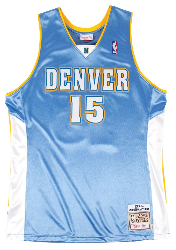 Майка Denver Nuggets 2003-04 Carmelo Anthony 15 Embroidery #1