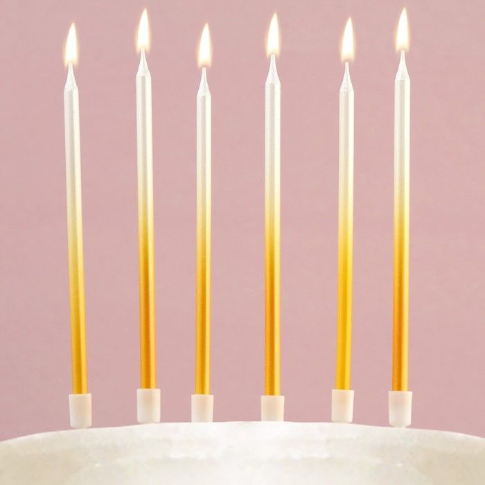 ProMarket Свечи для торта, 6 шт, 1 уп. #1