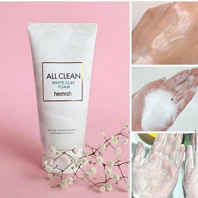 Пенка для умывания Heimish All Clean White Clay Foam #1