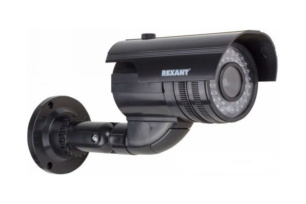 Муляж уличной камеры REXANT цилиндрическая, черная 45-0250 #1
