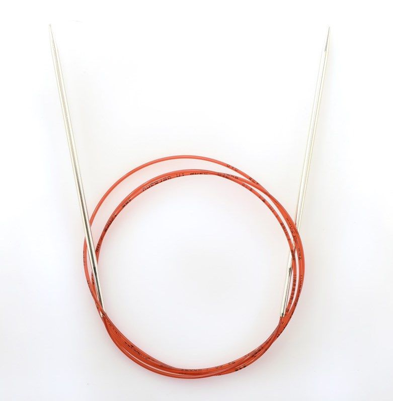 Спицы Addi №2 - 80 см для вязания круговые с удлиненным кончиком  #1