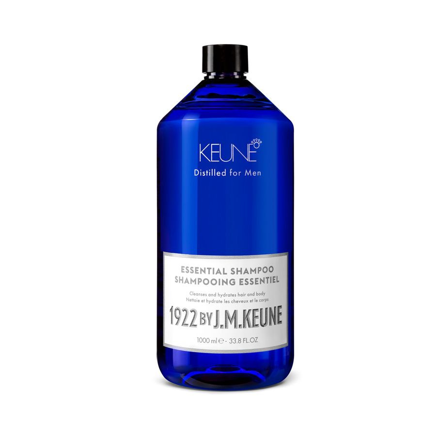 Keune 1922 Essential Shampoo - Шампунь для волос и тела универсальный 1000 мл  #1