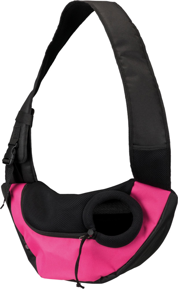 Trixie Сумка-переноска Sling 50х25х18см розовый/черный #1
