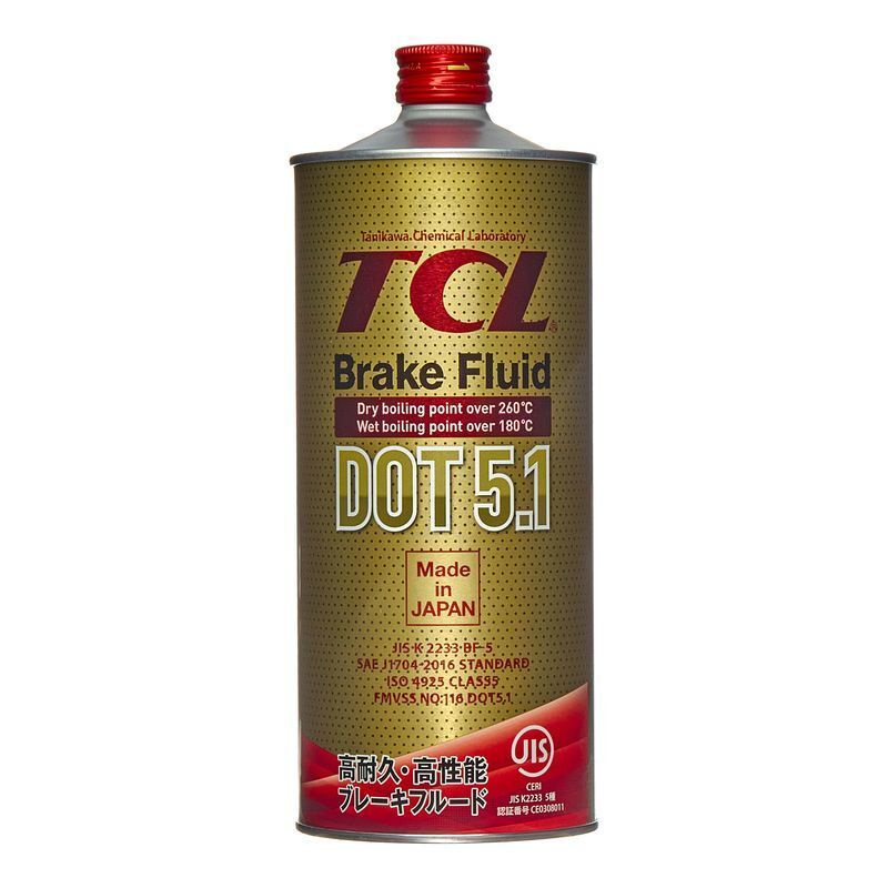 Тормозная жидкость TCL DOT 5.1, 1л #1