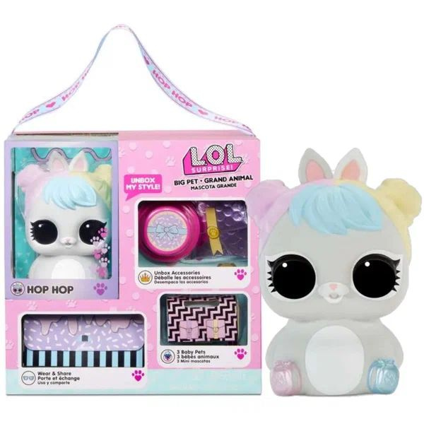 Кукла L.O.L. Surprise! Big Pets Hop Hop, Большие Питомцы (2021),577713 ...