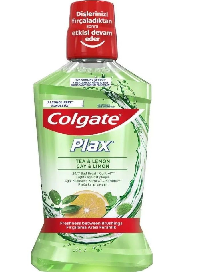 Ополаскиватель для полости рта Colgate Plax "Свежесть Чая", 500 мл  #1