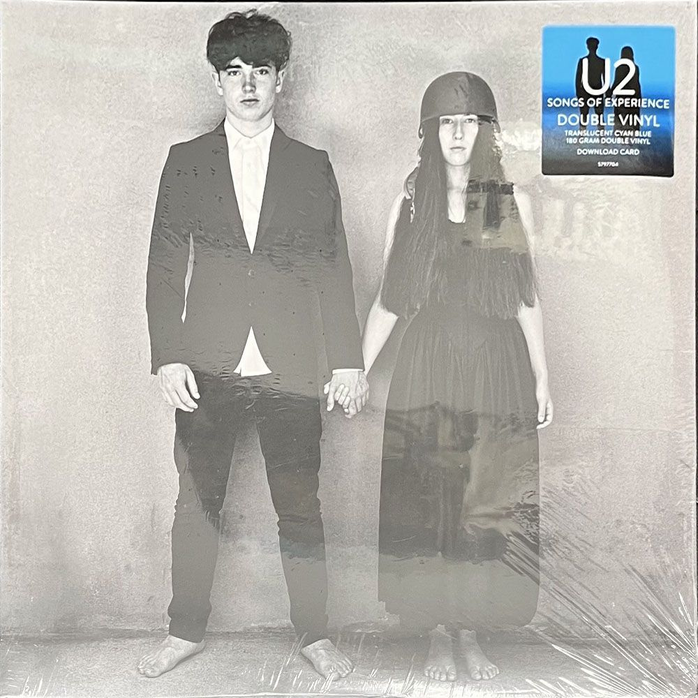 U2 - Songs Of Experience (2017) Виниловая пластинка (2LP) blue vinyl #1