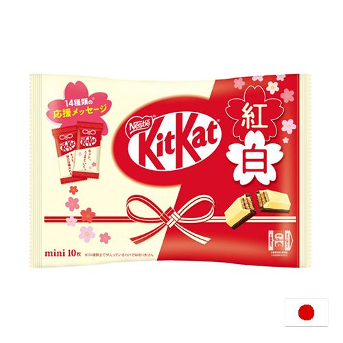 KitKat Mini Kohaku 150g - КитКат Кохаку. Молочный и белый шоколад. 10шт  #1