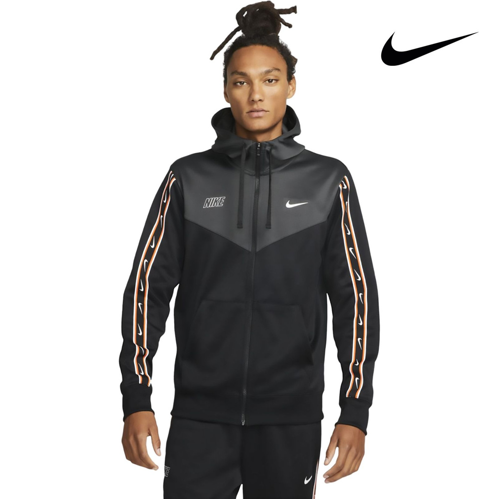 Толстовка Nike M Sportswear Repeat Full-Zip Hoodie #1