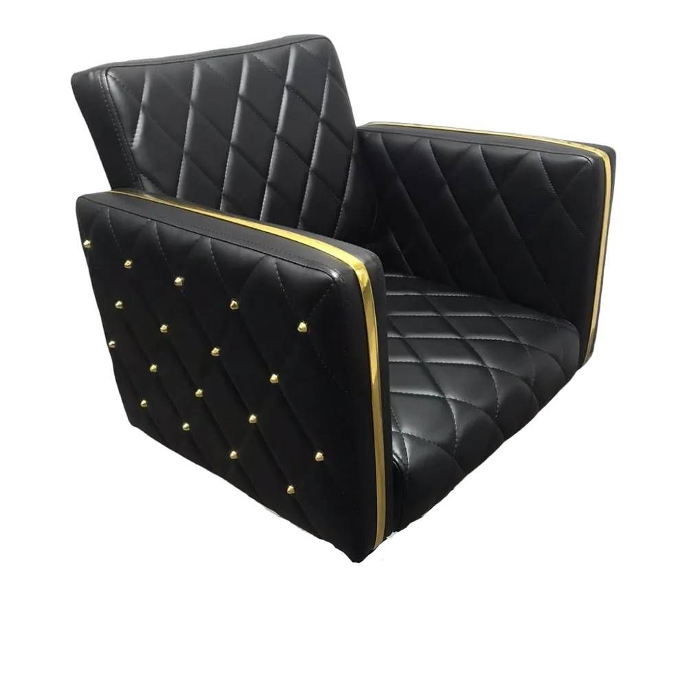 Парикмахерское кресло "Блэкс Gold", Черный, Каркас кресла без гидравлического основания  #1