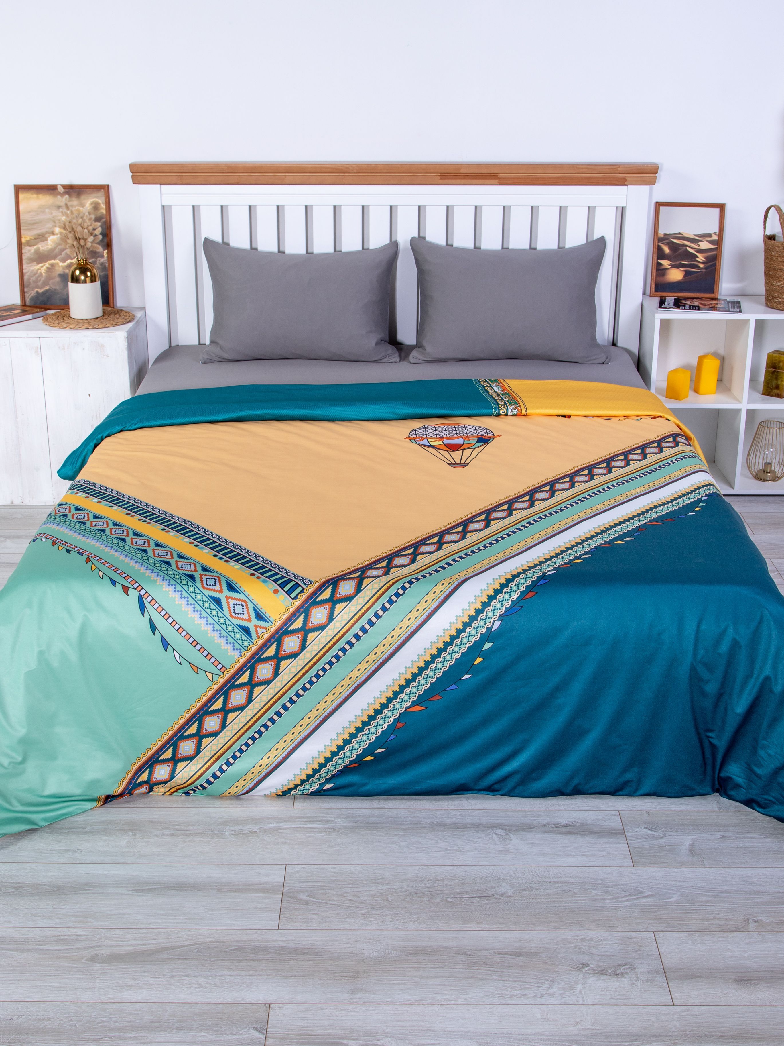 МерцанаКомплектпостельногобелья2-хспальныйсспростыней160*200смнарезинкеОДЕЯЛОЕВРОВПОДАРОК