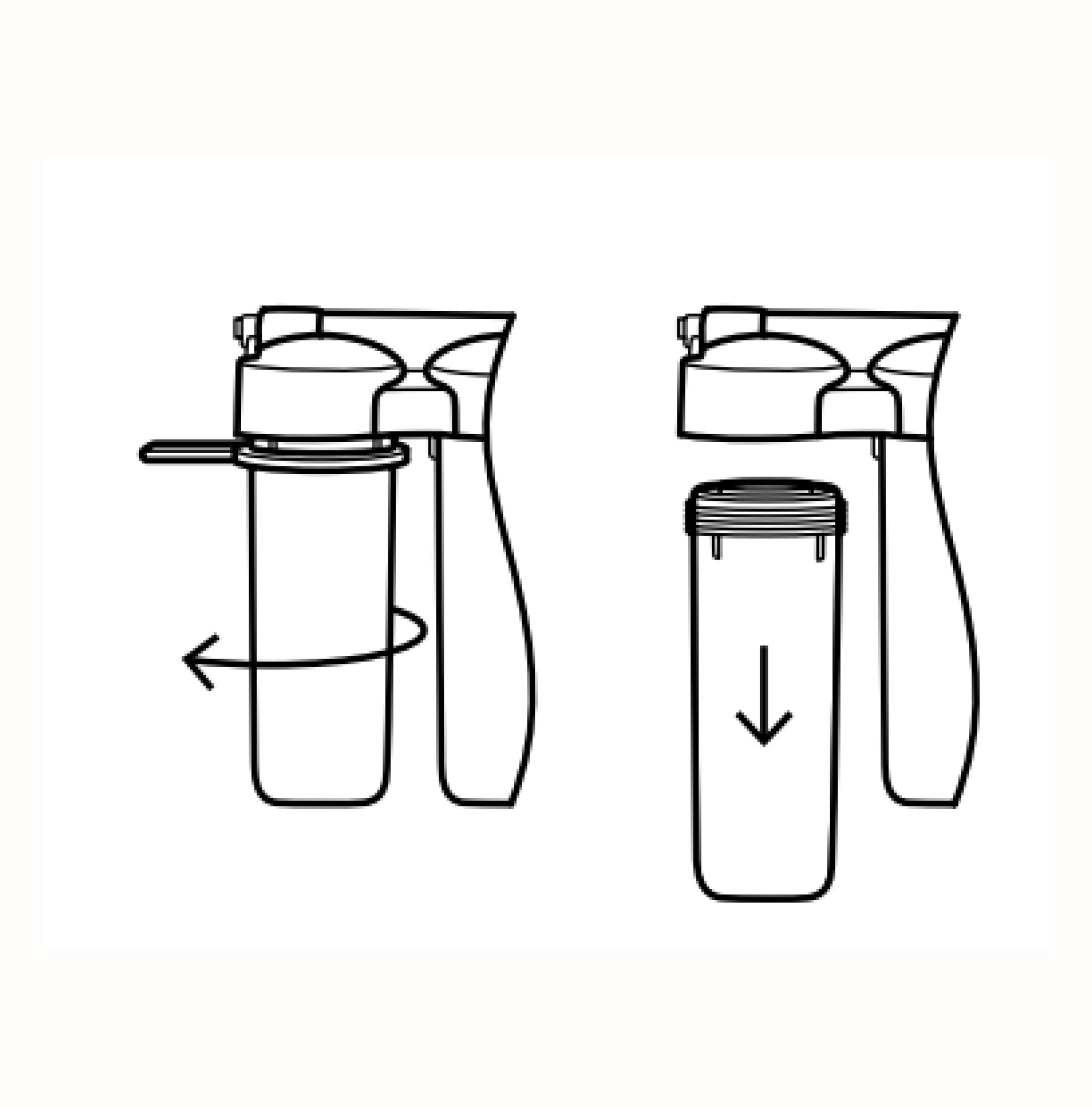 Сменный картридж для проточного фильтра, степеней очистки - 3, ресурс ...