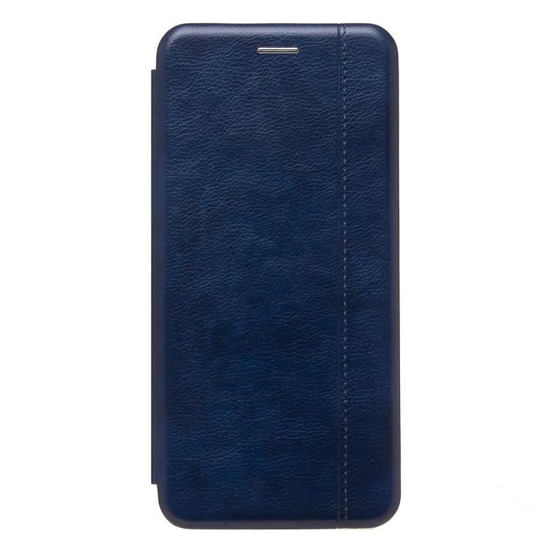 ЧехолдляSamsungSM-A166B(GalaxyA165G)флипбоковойкожзам№3<синий>