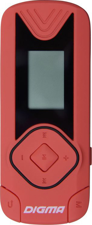 Плеер Flash Digma R3 8Gb красный/0.8"/FM/microSDHC/clip #1