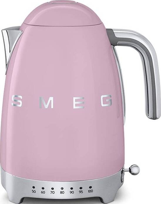 Электрический чайник с регулируемой температурой SMEG KLF04PKEU, розовый  #1