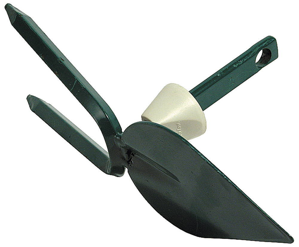 Садовая мотыжка RACO Maxi 70 мм, лезвие лепесток, 2 зубца, с быстрозажимным механизмом 4230-53818  #1