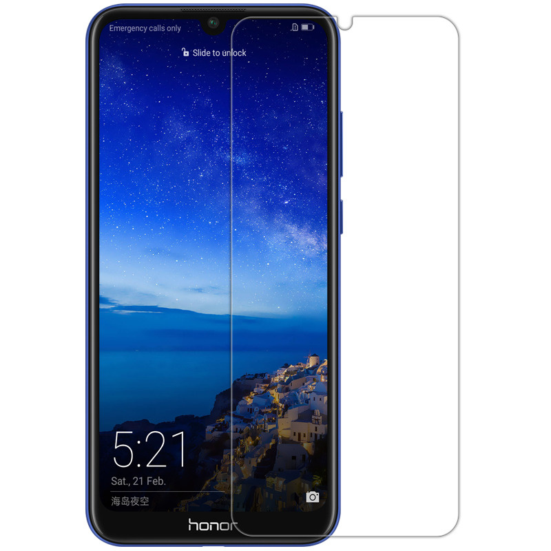 Защитная пленка MyPads (только на плоскую поверхность экрана, НЕ закругленная) для телефона Huawei Honor #1