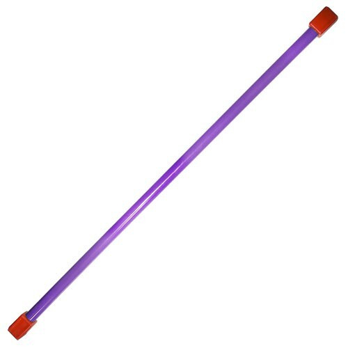 Гимнастическая палка (бодибар), арт.MR-B06, вес 6кг, дл. 120 см, стальная труба, фиолетовый  #1