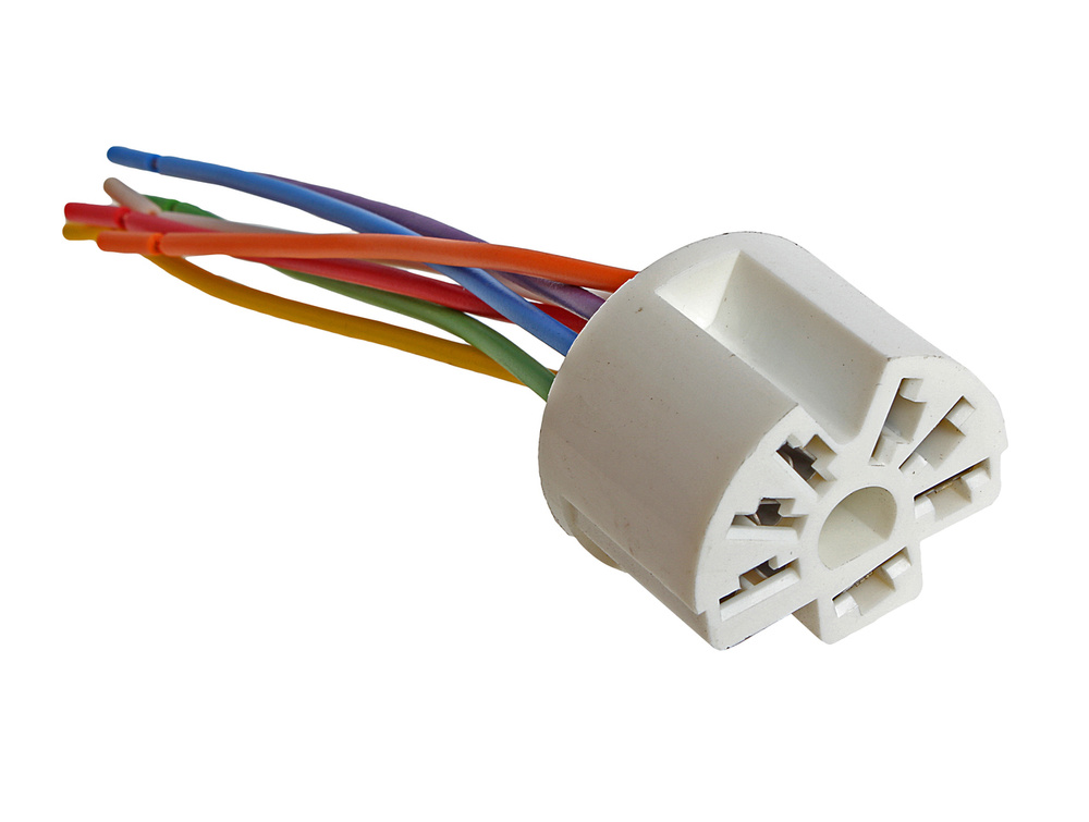 Колодка разъема ВАЗ-2108-12 переключателя отопителя, кондиционера с ...