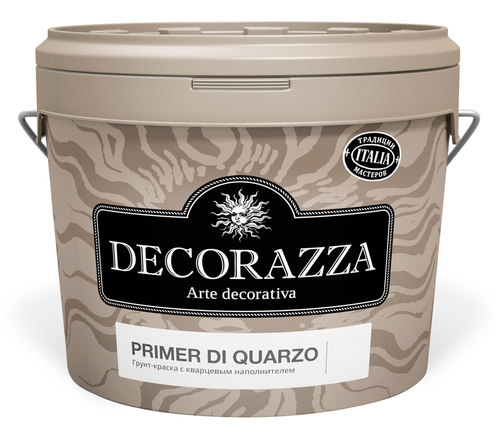 Кварцевый грунт Decorazza Primer di Quarzo под фактурные покрытия 1.5 кг  #1