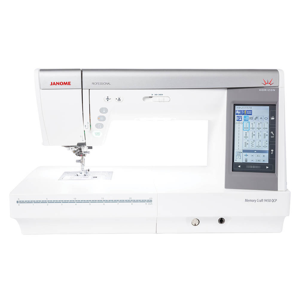 Швейная машина Janome Memory Craft 9450 QCP / 350 операций / 11 петель / 7 шрифтов / автообрезка  #1