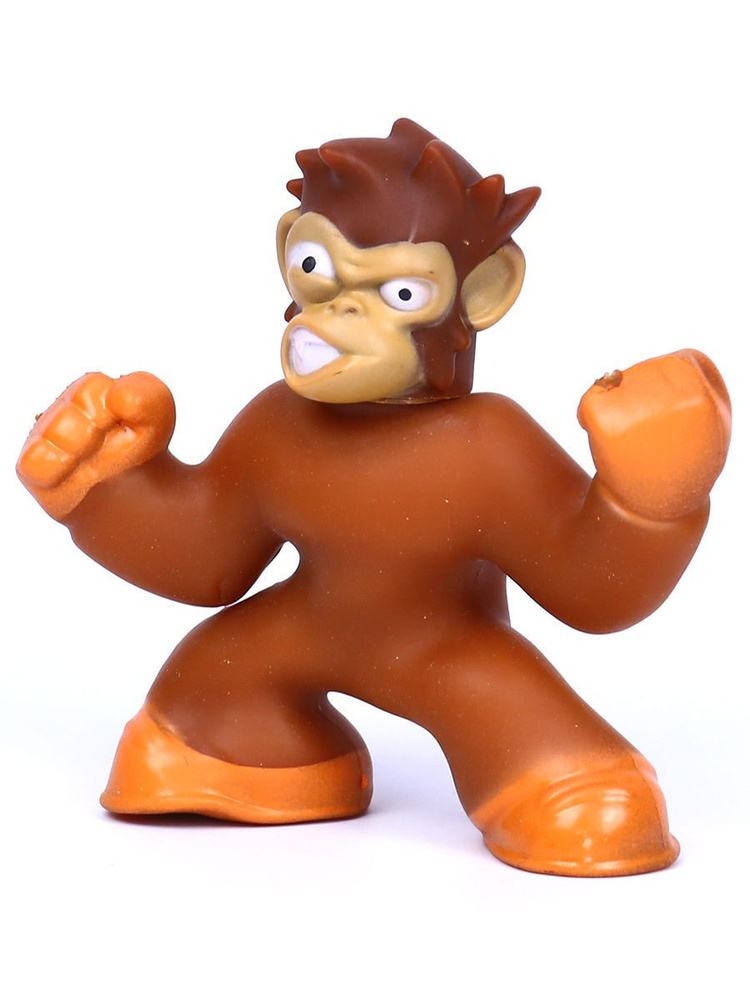Игрушка-тянучка обезьяна, коричневая #1