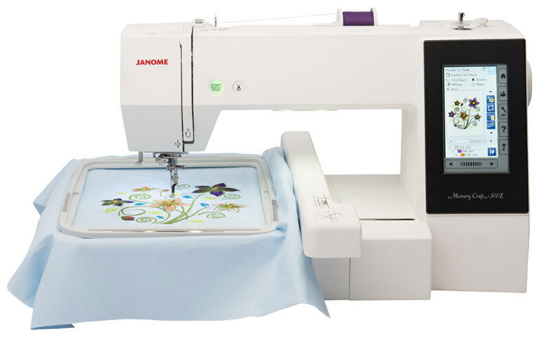 Вышивальная машина Janome Memory Craft 500 E #1