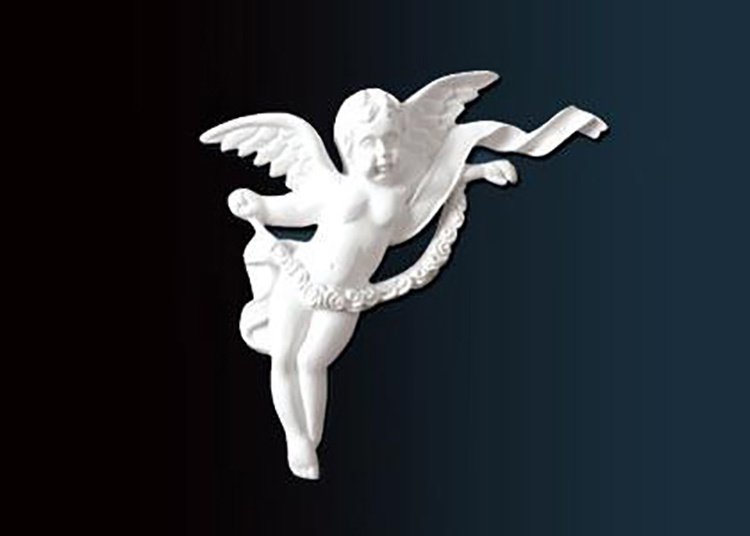 Орнамент декоративный "Ангелочек" G2312L и G2312R. Полиуретан. Комплект. Левая(4 шт) + Правая(4 шт)  #1