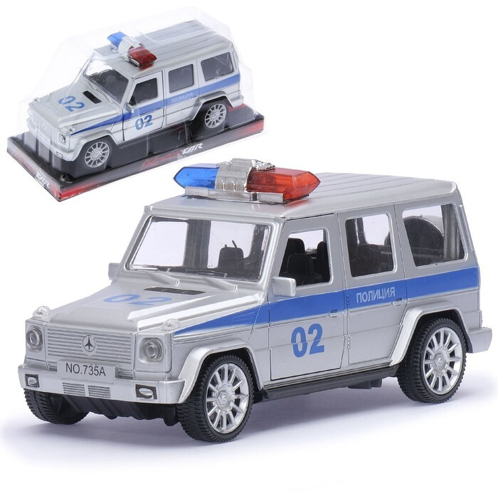 Машина инерционная Полицейский Гелендваген #1