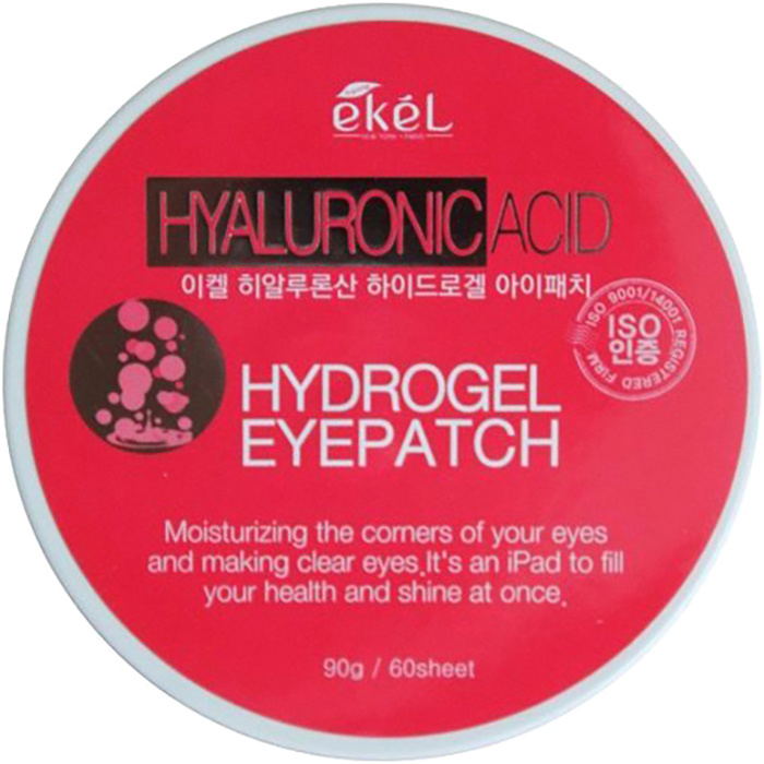 Ekel Hydrogel Eye Patch Hyaluronic Acid Глубоко увлажняющие гидрогелевые патчи под глаза с гиалуроновой #1