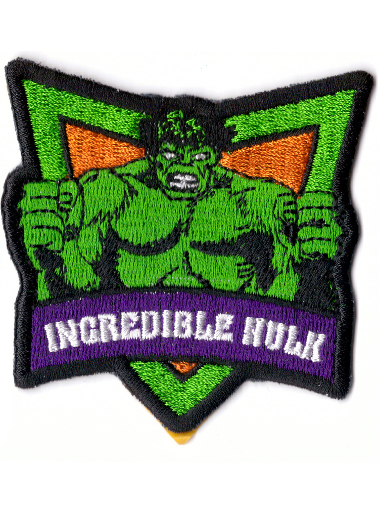 Наклейка-патч нашивка на одежду многоразовая Халк / Hulk #1
