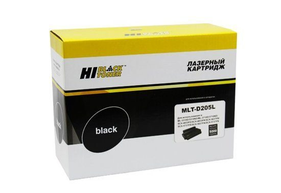 Картридж лазерный Hi-Black MLT-D205L для Samsung ML-3310D/3310ND/3710D/SCX-4833/5637, черный  #1