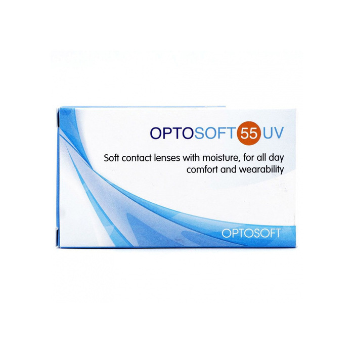 Контактные линзы Optosoft 55 UV,(6 линз), 6 шт., -2.75 / 8.6/ Ежемесячные  #1