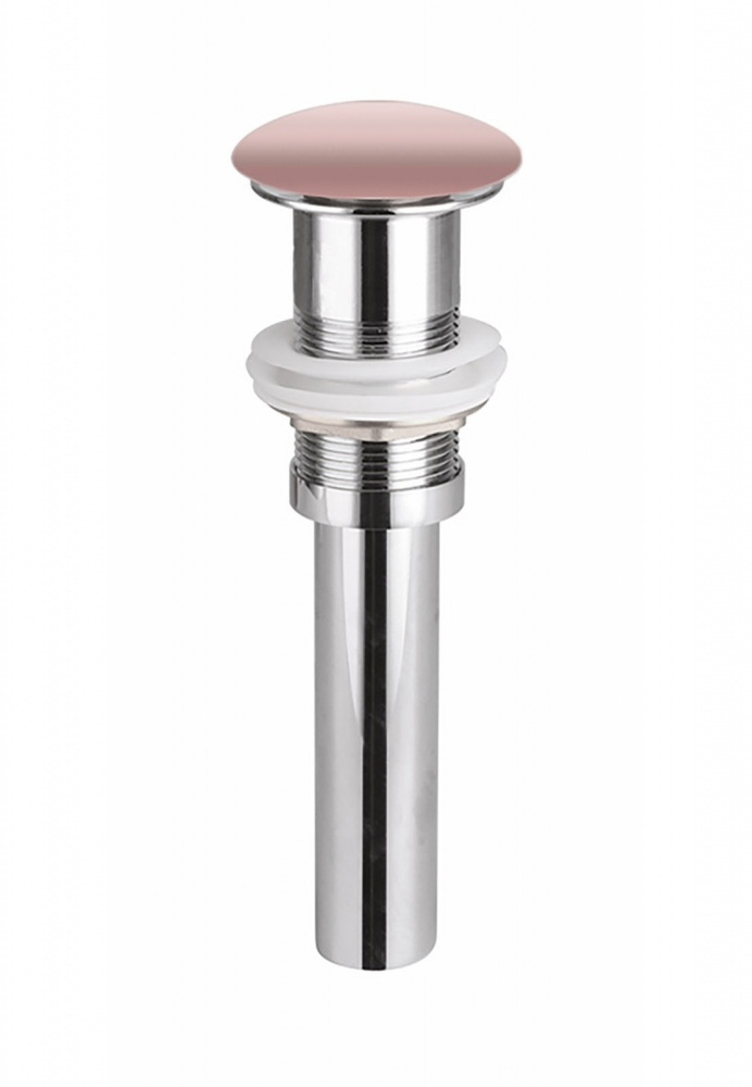 Донный клапан Ceramicanova CN2000MP с керамической накладкой click-clack розовый матовый  #1