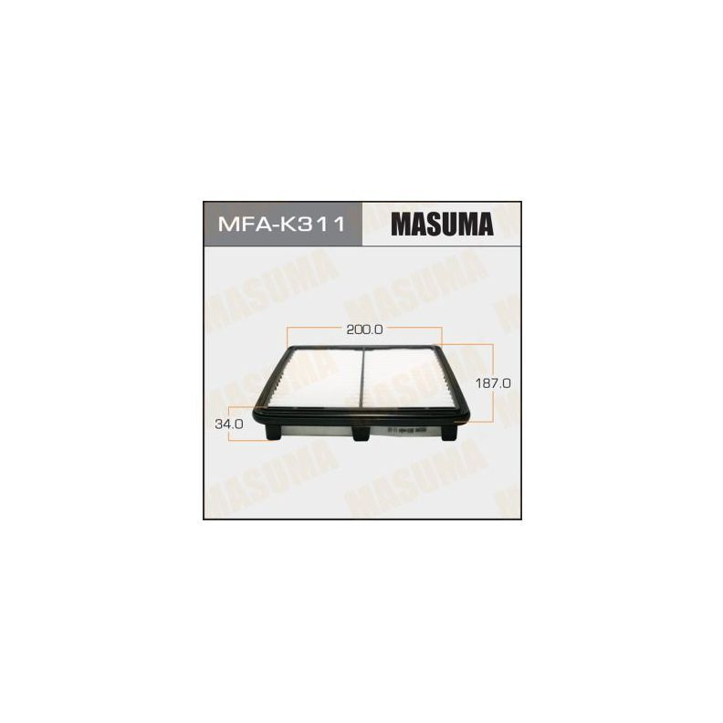 Masuma Фильтр воздушный арт. MFAK311 #1