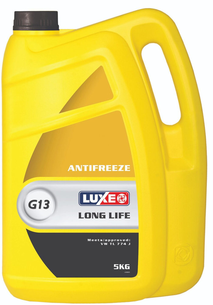 Антифриз желтый LUXE LONG LIFE G13 5кг Охлаждающая жидкость #1