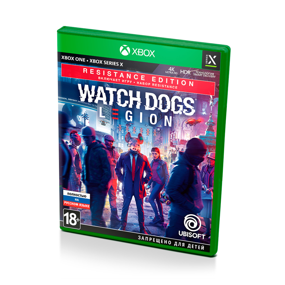 Игра Watch Dogs Legion. Resistance Edition на диске для Xbox One/Series (Xbox One, Xbox Series, Русская #1